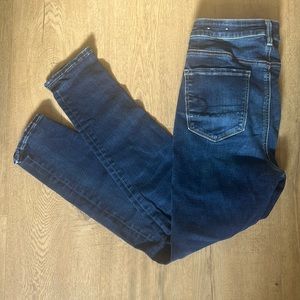 American Eagle dark wash Super Stretch jeans 12 SHORT